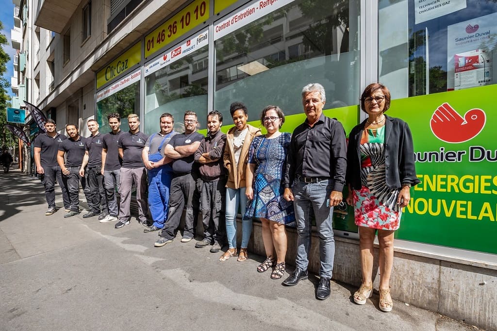 Equipes Clic Gaz - dépannage de chauffe-eau paris 20